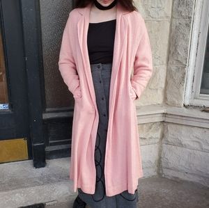 Vintage pink Halldon Ltd spring coat